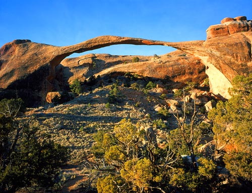 Landscape Arch Arch Arches National Park NPS photo by Neal Herbert