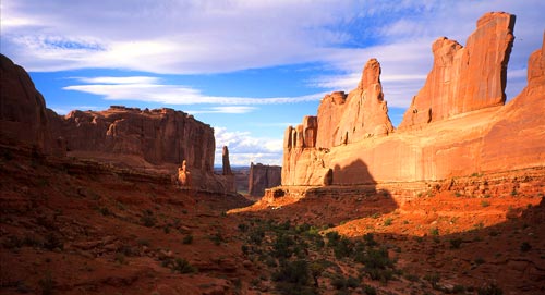 Park Avenue Arches National Park NPS photo by Neal Herbert 