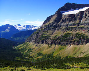 Siyeh Bend Area of Glacier National Park Photo by NPS